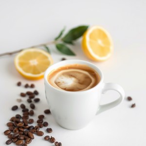 Hot Lemon Americano